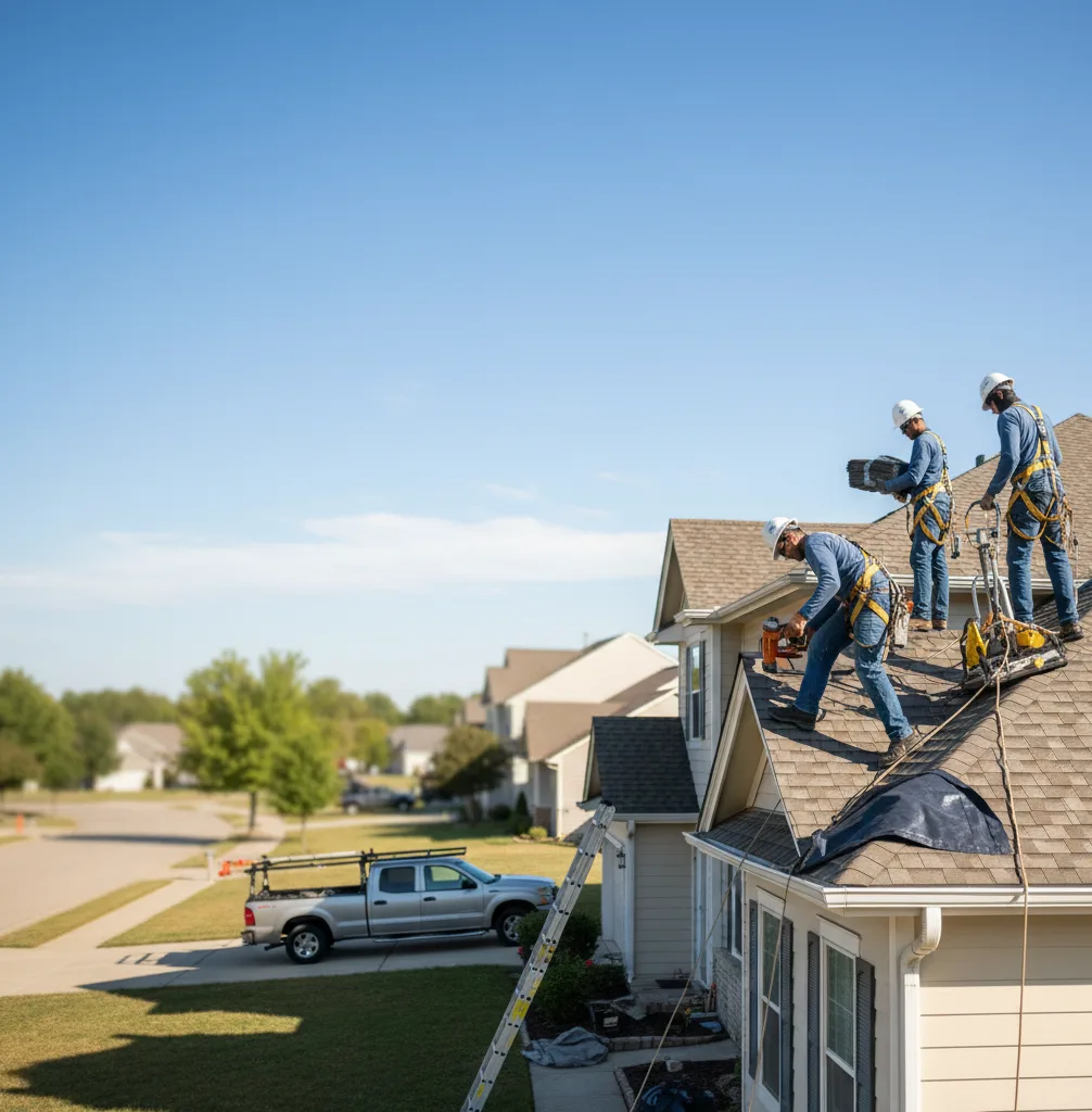 Roof Repair in Woodleaf